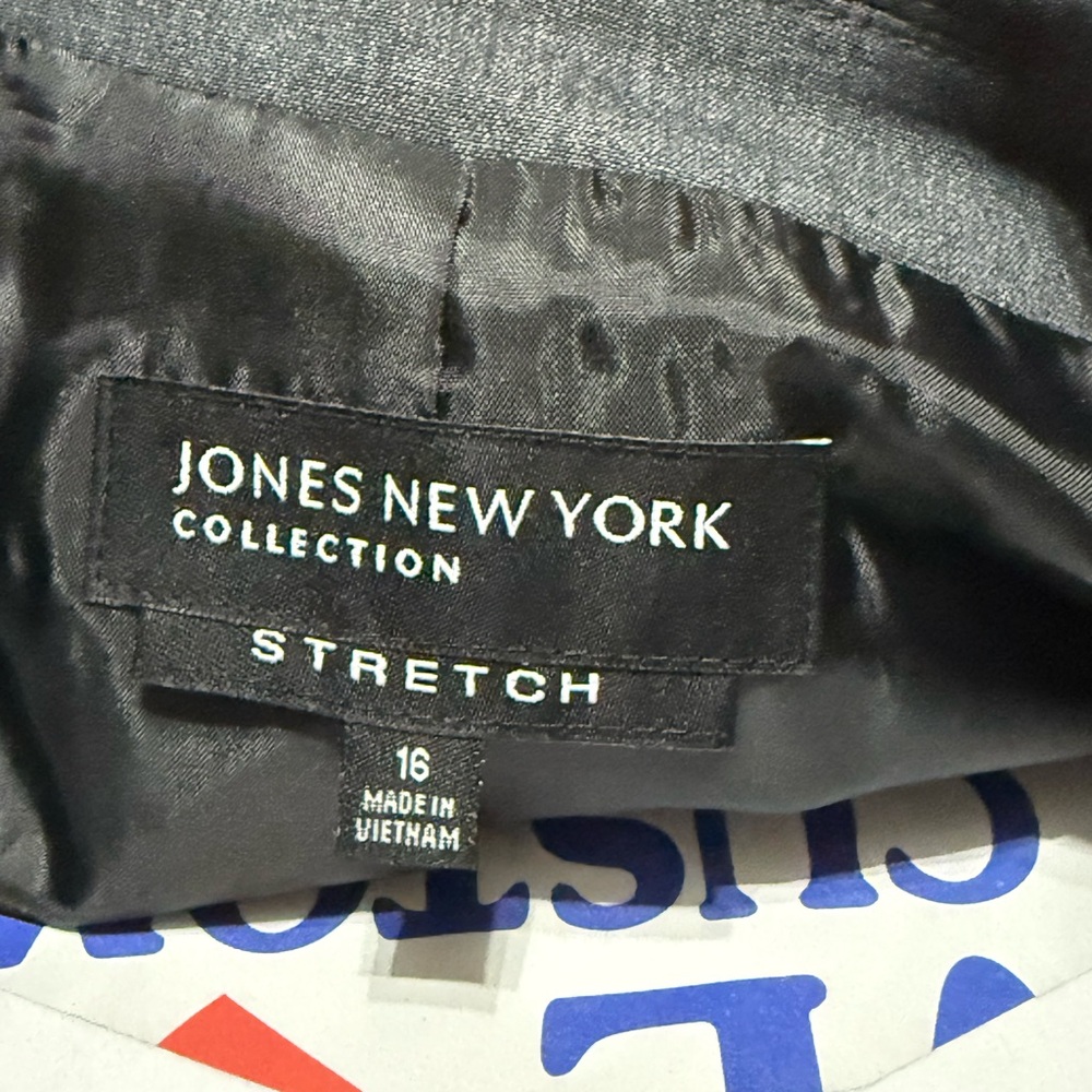 Jones New York Black Stretch Blazer - Picture 5 of 8